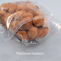 Sachets refermables transparents à fermeture éclair, résistants à l'humidité, de qualité alimentaire, pour bonbons et snacks