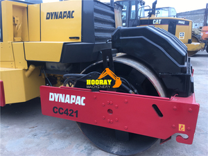 <b>Used</b> Dynapac CC421 Double Drum <b>Road</b> <b>Roller</b> with Engine Motor & Pump 110kw Power 12 Months Warranty Original From Sweden - Product Image 4