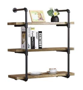 <span class=keywords><strong>Kit</strong></span> d'<span class=keywords><strong>étagère</strong></span>s industrielles en <span class=keywords><strong>tuyaux</strong></span> DIY à 4 niveaux, <span class=keywords><strong>étagère</strong></span> murale suspendue, <span class=keywords><strong>étagère</strong></span>s ouvertes en <span class=keywords><strong>tuyaux</strong></span>, noir - Product Image 3