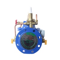 Vanne de contrôle de débit vanne de commande à bride 200X-10/16 manuel fonte ductile eau température normale général manuel vanne 3 voies F