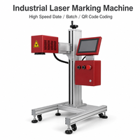 Codeur laser à fibre pour le marquage de précision des composants électroniques, puces IC et cartes de circuits imprimés, machine de type split 1064 nm