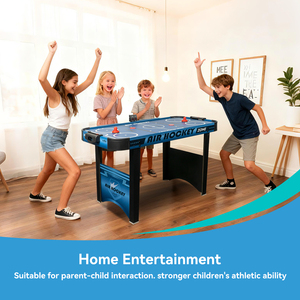 WIN.MAX <span class=keywords><strong>Table</strong></span> de hockey <span class=keywords><strong>sur</strong></span> air en gros 4FT avec 2 poussoirs de hockey LED et rondelle LED, jeu de hockey <span class=keywords><strong>sur</strong></span> glace électronique - Product Image 5