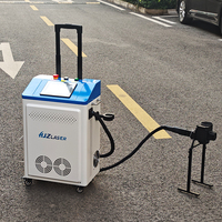Machine de nettoyage au laser MOPA à impulsions professionnelle 200W 300W 500W 1000W pour le bois, la pierre, la peinture, l'élimination de la rouille