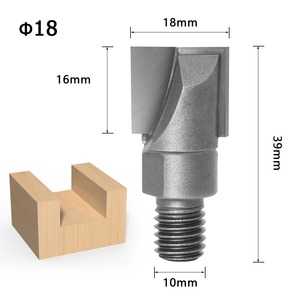 CNC Cleaning Bottom <strong>Router</strong> <strong>Bit</strong> Lock Milling Cutter Wood Woodworking <strong>Bit</strong> <strong>10MM</strong> Shank Milling Cutter Wood Carving Screw Thread - Product Image 2