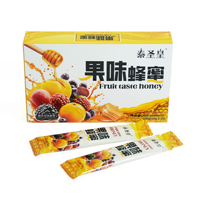 Miel tonique aromatisé aux fruits, en boîte de 20g, marque privée OEM, miel naturel nutritif - Product Image 5
