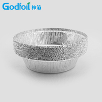 Conteneur en aluminium avec couvercle, résistant au four et au congélateur, prix usine, pour cuisson, préparation de repas et traiteur
