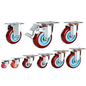 3-इंच, 4-इंच, 5 इंच का साइलेंट कैस्टर, स्विस व्हील, भारी शुल्क ट्रॉली, छोटे सार्वभौमिक पहिए - Product Image 3