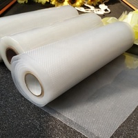 Qualité alimentaire en nylon recyclé en plastique Sous Vide Foodsaver sacs scellant Rouleaux