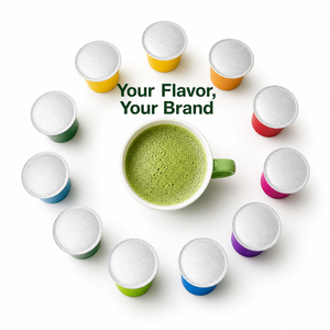 Cápsulas de Matcha al por Mayor Compatibles con Máquinas K Cup, Varios Grados, Admite Diseño de Empaque Personalizado - Product Image 1