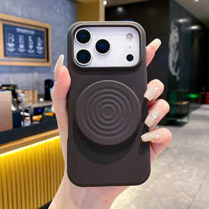 Étui de <span class=keywords><strong>téléphone</strong></span> en silicone antichoc élégant et luxueux avec support circulaire pour 17 Pro Max, support de <span class=keywords><strong>téléphone</strong></span> portable - Product Image 4