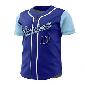 Maillot de baseball de haute qualité de grande taille maillot de baseball personnalisé à bas prix pour l'équipe d'entraînement - Product Image 1