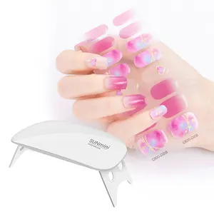 Beau Fly Spring Newest Eco-friendly Easy Removable UV Gel Nail Stickers