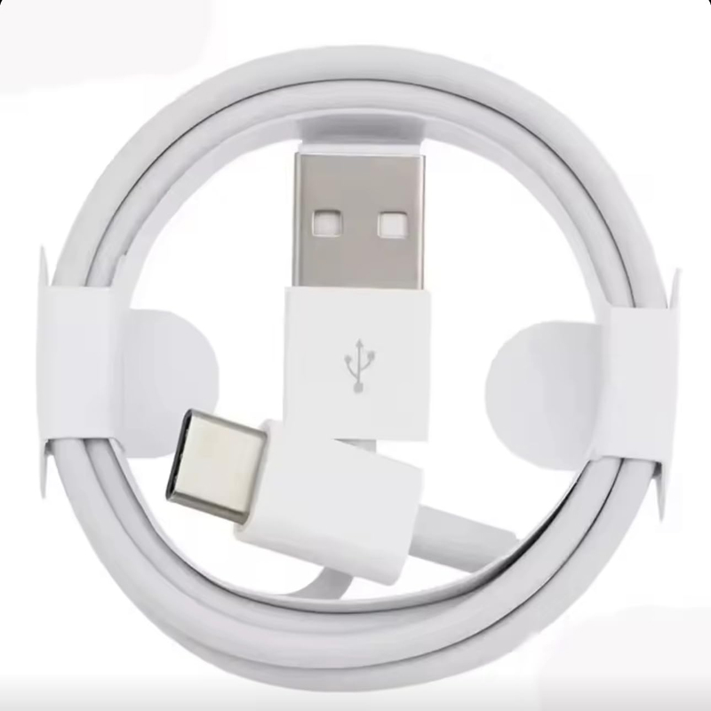 White for usb to type c cable