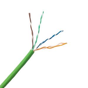 Paire torsadée CAT5E U/UTP 24AWG 4PR 350Mhz PVC Veste Eca Évalué CE CPR Approbation - Product Image 1