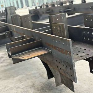 Services de découpe et de pliage pour bâtiments préfabriqués en acier du Shandong – Atelier à structure métallique à grande portée / Structure d'atelier en acier - Product Image 4