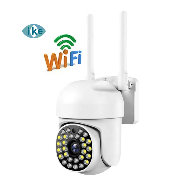 TScloud Factory OEM ODM Outdoor PTZ Dome Camera Wireless Wifi 1080P 2MP 3MP Human Detection IK-TS-H8 Security Camera Memory Card