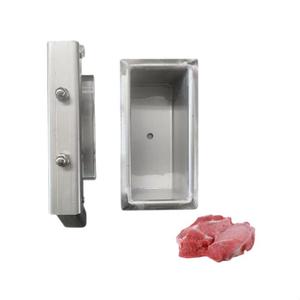 Prensa de carne de acero inoxidable personalizable SUNMAX para <span class=keywords><strong>hamburguesas</strong></span>, kebabs y carnes delicatessen-Opciones hidráulicas y manuales - Product Image 4