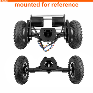 <span class=keywords><strong>Longboard</strong></span> en alliage d'aluminium de 11 pouces, Mountainboard, Skateboard électrique tout-terrain DIY, camions à moteur - Product Image 6