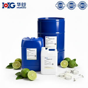 Premium High Quality Concentrated Long Lasting IFRA Compliant Lime Bergamot Fragrance Oil for Tealight Candle Making - Product Image 1