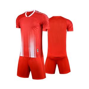 เสื้อฟุตบอลแขนสั้นแบบแห้งเร็วสำหรับผู้ชาย รุ่น 25-26 พร้อมชุดกีฬาฟุตบอลทีม ผลิตจากโพลีเอสเตอร์ 100% - Product Image 1