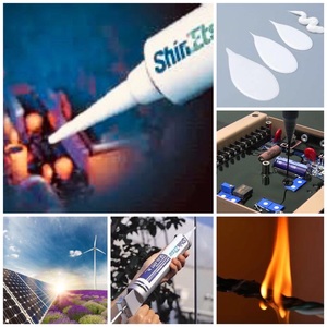 Gomma siliconica a polimerizzazione a temperatura ambiente certificata al KE-3490 per adesivo sigillante elettrico generale silossano a basso peso molecolare - Product Image 5