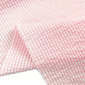 Tissu Seersucker Rayé Léger 100% Coton Personnalisable pour Femmes, Garçons <span class=keywords><strong>et</strong></span> Filles - Respirant <span class=keywords><strong>et</strong></span> Infroissable - Product Image 6