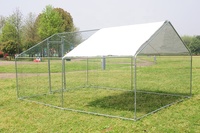 Corral para Pollos de 4x3x2m, Personalizado OEM, 4m de Largo, 3m de Ancho, Garantía de 3 Años, Recinto Seguro con Puerta con Cerradura, Instalación Rápida
