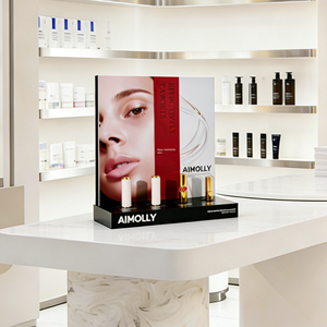 صندوق عرض مستحضرات التجميل الأكريليكي المخصص - منظم مستحضرات تجميل بالجملة وقابل للتخصيص، للبيع بالجملة وتصنيع المعدات الأصلية، نقش مجاني - Product Image 4