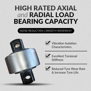 Direct Factory Supply New 55542-Z2005 Torque Rod Bush <b>Truck</b> <b>Suspension</b> for Trailer Use Rubber Steel Material - Product Image 5
