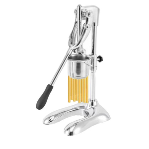 Nouvelle Machine Commerciale Manuelle à Frites Longues en Acier Inoxydable de 30 cm, Portable et Multifonctionnelle pour Chips de Pommes de Terre - Product Image 1