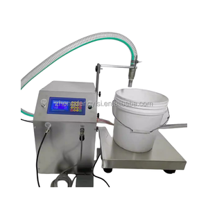 Commercial Laundry Detergent Dishwashing Beverage Liquid Bottle Filling Machine Weighing Quantitative High Flow Filler - Product Image 5