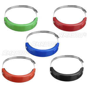 Universal <b>Motorcycle</b> <b>Exhaust</b> Silencer Tube Heat Shield Protector Protection Cover 100mm-160mm Adjustable For Off-road <b>Motorcycle</b> - Product Image 2