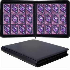 High Quality <strong>Pokemoned</strong> 12 Pocket Card <strong>Binder</strong> With Oversized Zipper Design for TCG Trading Card Organization - Product Image 3