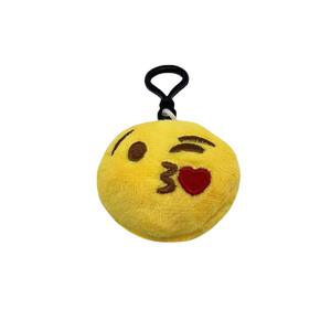 Porte-clés en peluche avec pendentif à expression emoji, jouets pour machine à griffes, cadeau de la Saint-Valentin - Product Image 2