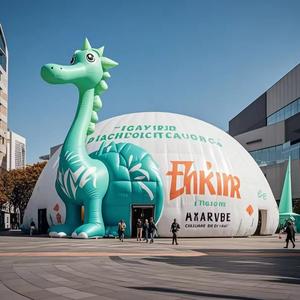 Modelo Inflable Gigante Personalizado de 12 pies, Mascota de Tela Oxford para Promoción de Apertura de Supermercados, Ferias Comerciales y Eventos - Product Image 2