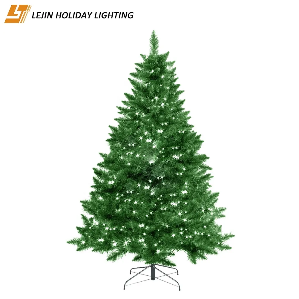 Green PVC led string christmas tree for holiday Decoration