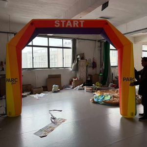 Sıcak Satış Şişme Hoş Geldiniz Kemeri Parti Etkinlikleri için Renkli Şişme Balon Kemeri - Product Image 2