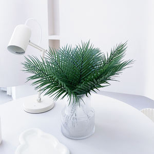ใบปาล์มเทียมใบปาล์มเทียมพืชเขตร้อนจำลองใบซาฟารีมีลำต้นสำหรับงานปาร์ตี้ฮาวาย - Product Image 2