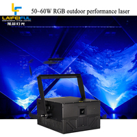 Système de performance laser professionnel 50W 60W RGB couleur pleine FB4 ILDA Laser DJ Disco Party Nightclub Disco Stage Light