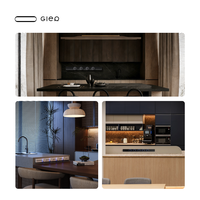 Multiprise murale Gler à montage fixe avec prises universelles, USB-C à charge rapide, rallonge et interrupteur principal