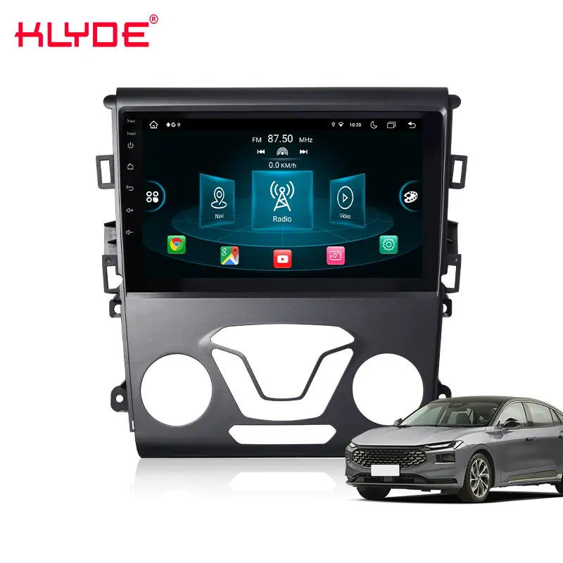 OEM 9 polegada Android 13 para Ford Mondeo Fusion MK5 MK4 MK3 Rádio Do Carro com HD Touch Screen Sistema de Navegação GPS