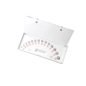 Diamond Comparison Tool Round Loose Stones Size Reference For DIY Jewelry Making Plastic Material 4Cs Grading Standard - Product Image 2