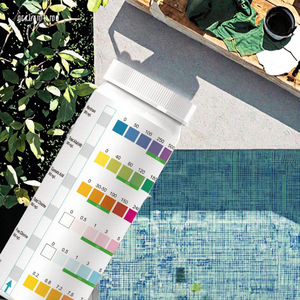 Bandelettes de test pour <span class=keywords><strong>piscine</strong></span> 6 en 1 pour l'analyse de l'eau des piscines et spas : chlore, <span class=keywords><strong>pH</strong></span>, alcalinité, dureté – Résultats rapides sur support papier – 50 unités - Product Image 3