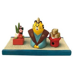 Nouveaux objets de décoration de style japonais Qinghs pour l'année du Tigre, cadeaux tendance, artisanat en résine, petites décorations DIY - Product Image 3