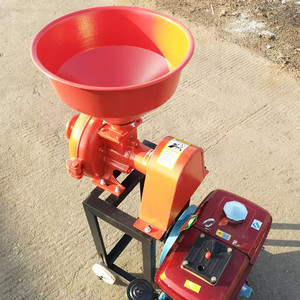 Molino de Granos a Gasolina Pequeño de Alta Resistencia para Venta Caliente, Trituradora de Alimentos - Product Image 2