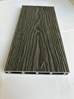 Bois gaufré 3D Texture WPC Plancher extérieur solide Bois Composite Terrasse Composite Carrelage de terrasse WPC Dock Board Usine Vente en gros