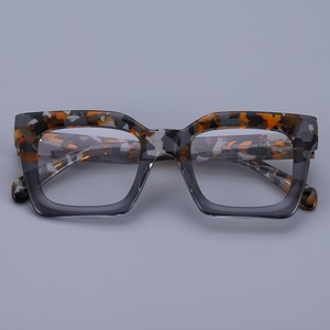 Veetus thiết kế mới Chất lượng cao Quảng trường thời trang Acetate chống ánh sáng màu xanh Full-rim kính khung tất cả các hình dạng khuôn mặt chuyên nghiệp - Product Image 5