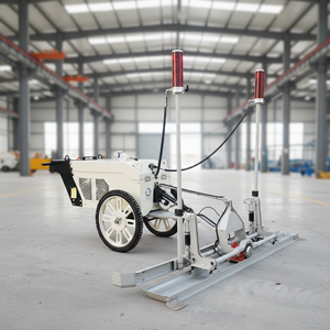 Machine de nivellement automatique du béton à 2 roues motorisée par laser, haute efficacité, auto-nivelante, moteur 4 temps refroidi par air, 17L - Product Image 5