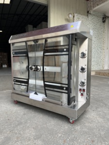 Matériel de restauration Libermann, rôtissoire automatique en acier inoxydable de grande capacité, four à gaz pour rôtir la viande et les poulets - Product Image 2