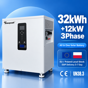 Sistema de Almacenamiento de Energía LiFePO4 Comercial de 32kWh con Salida Trifásica de 12kW para Soluciones de Energía de Respaldo para Pequeñas Empresas (Stock en la UE) - Product Image 1